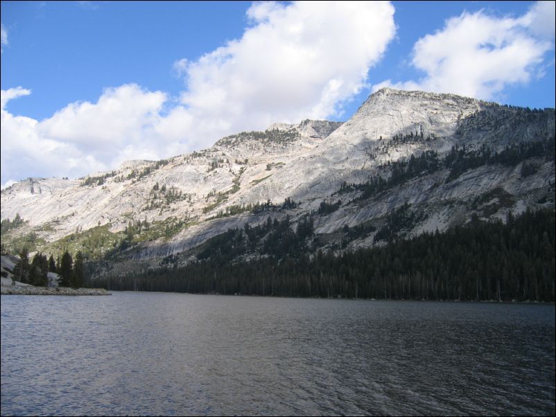 2005-09-09 Cathedral Peak (32) Tenaya Lake and Mt Hoffmann